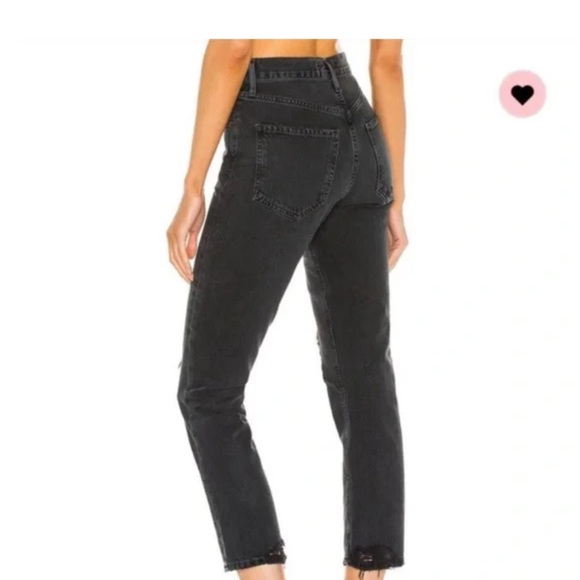 Agolde Riley High Rise Straight - Picture 2 of 2